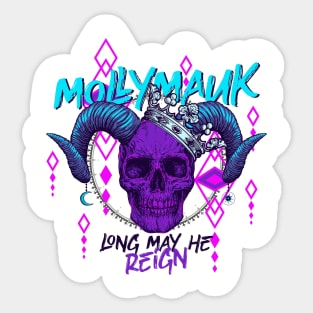 Crowned Skull of Mollymauk Sticker